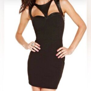 Material Girl Black Cutout Dress